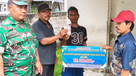 Penyaluran Bantuan Langsung Tunai (BLT-DD) Bulan November 2025